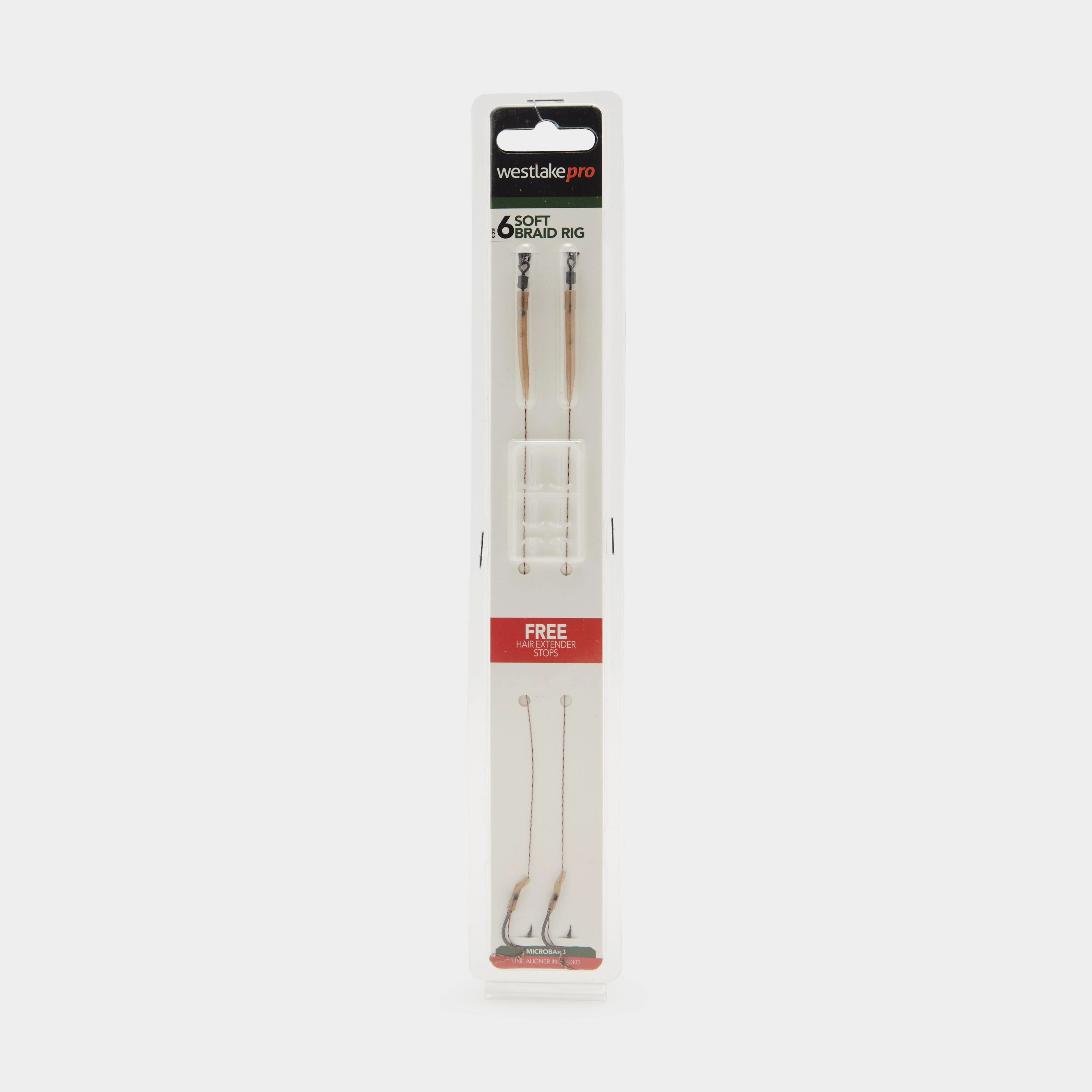 Soft Braid Microbarbed Rig (Size 6)