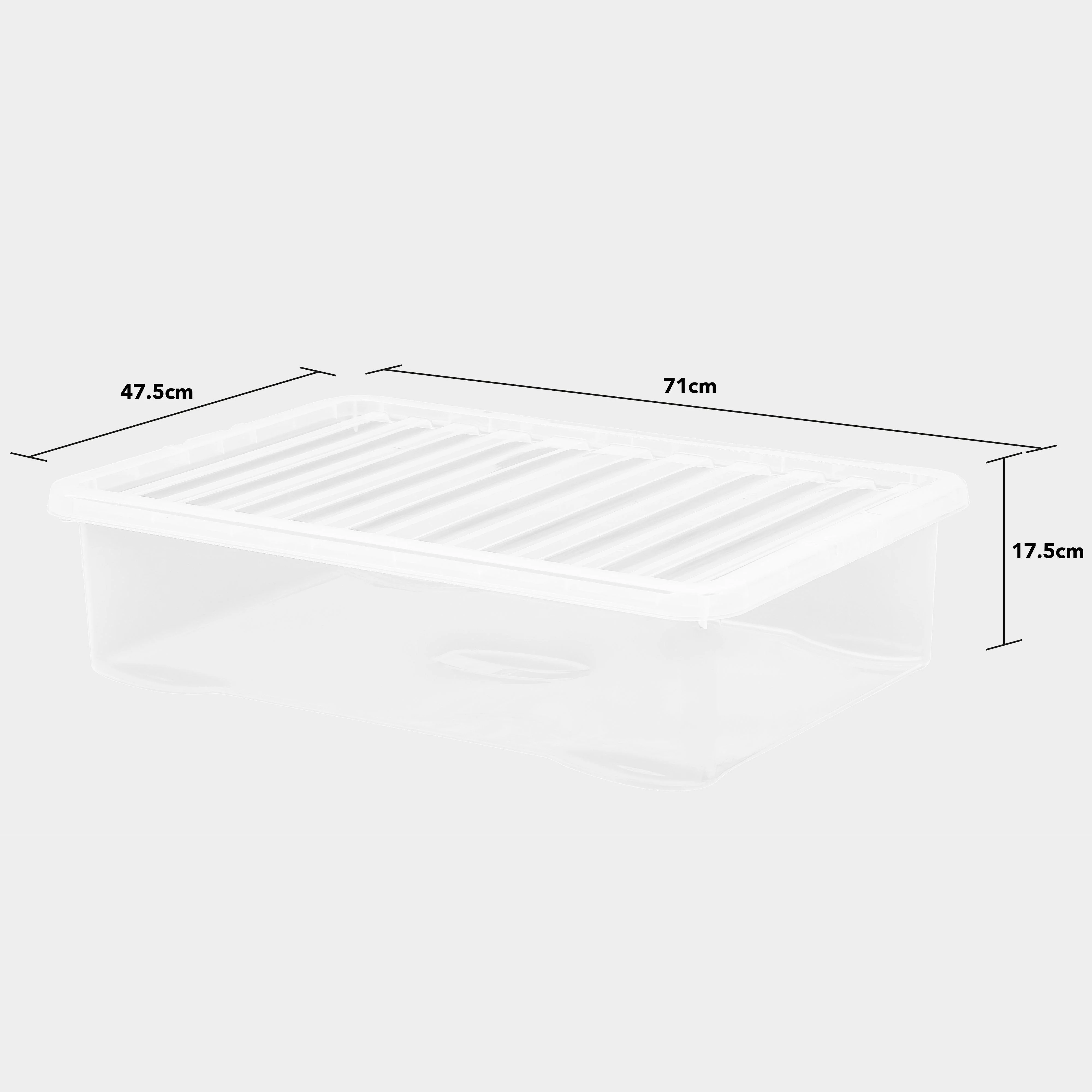 46L Crystal Box and Lid