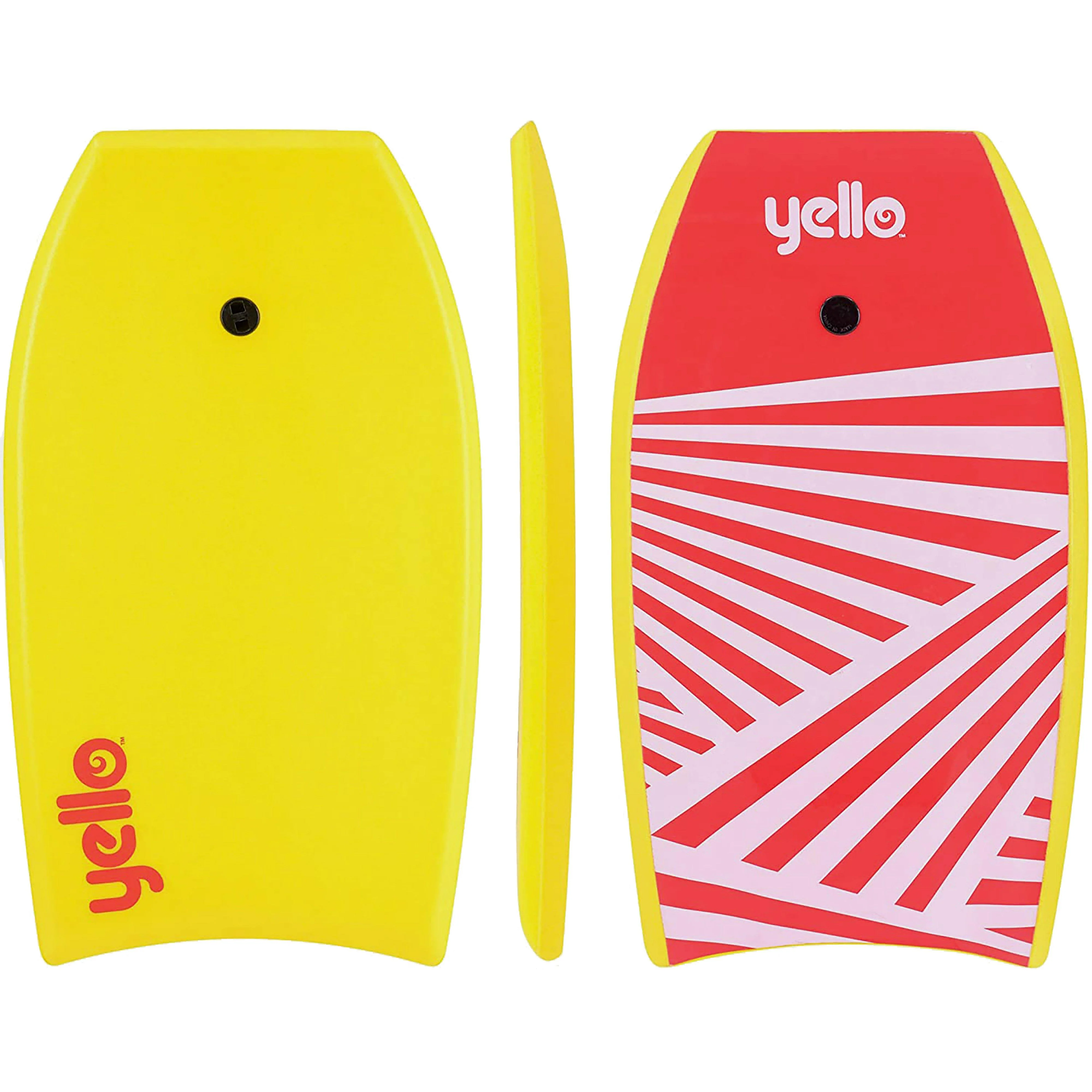 Yello 33” Slick Zig Zag Bodyboard - Image 2